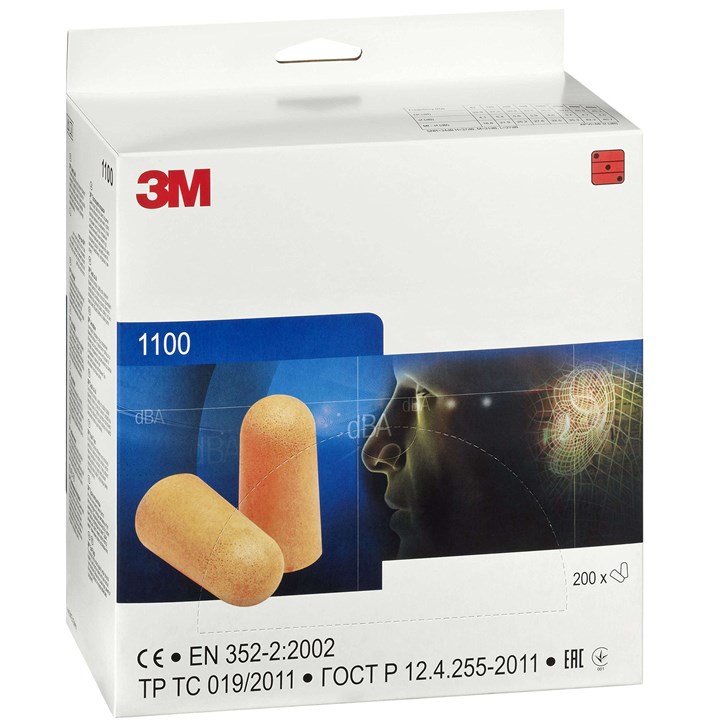 3M 1100 Uncorded SNR 37 - Box of 200 Alternative Image