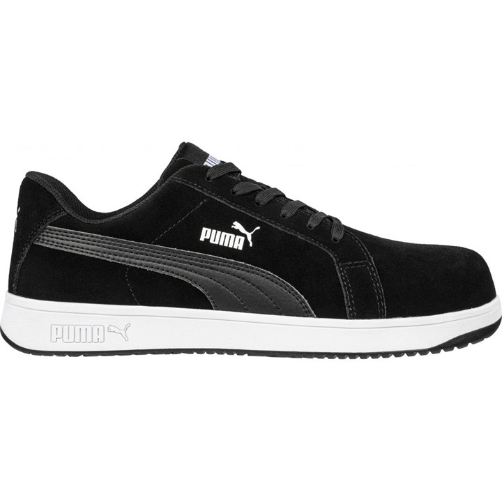 PUMA SAFETY ICONIC SUEDE BLACK LOW S1PL ESD Alternative Image