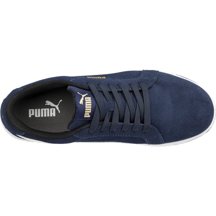 PUMA SAFETY ICONIC SUEDE NAVY LOW S1PL ESD Alternative Image