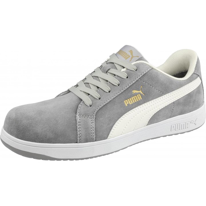 PUMA SAFETY ICONIC SUEDE GREY LOW S1PL ESD Alternative Image