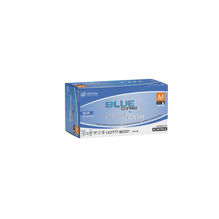 DG-BluePro&trade;-X3 - Blue Premium 5 Mil Nitrile Powderfree Alternative Image