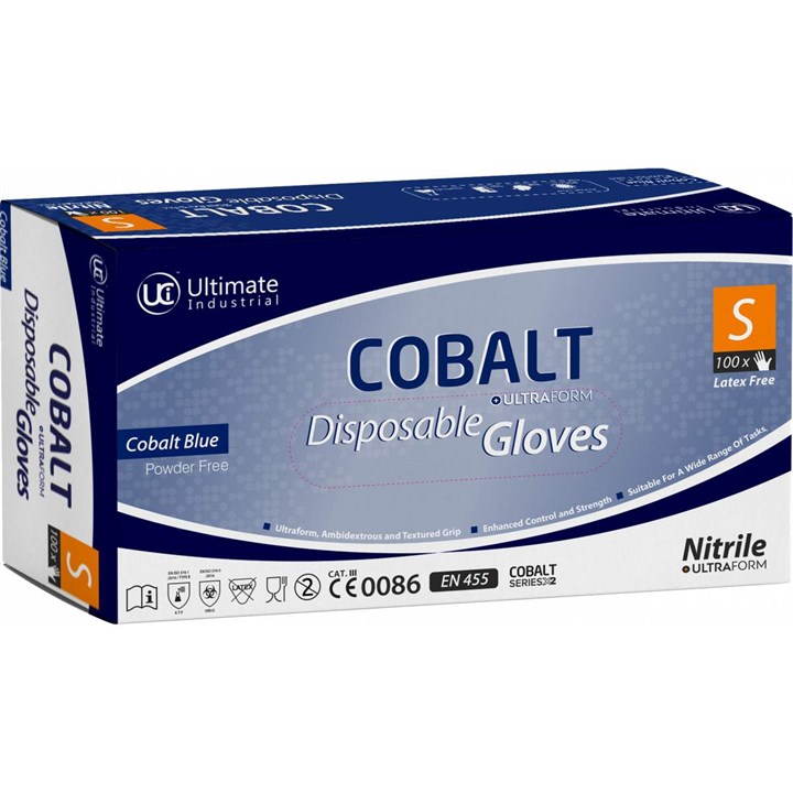 DG-Cobalt&trade; - Cobalt Blue 4 Mil Nitrile Powderfree Alternative Image