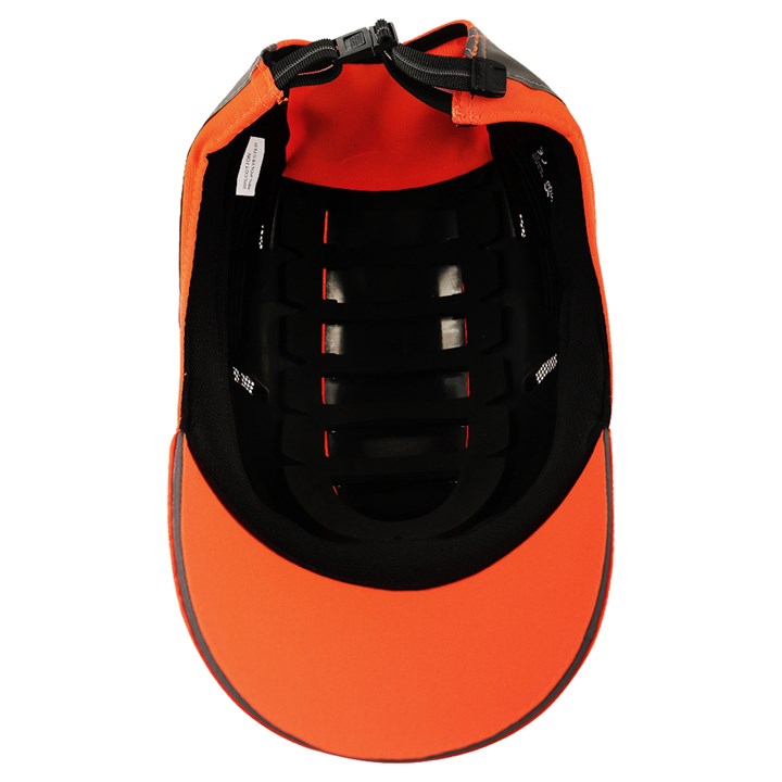 Mavrix-7 - HV Comfort Bump Cap with Standard-Peak - HV Orange Alternative Image