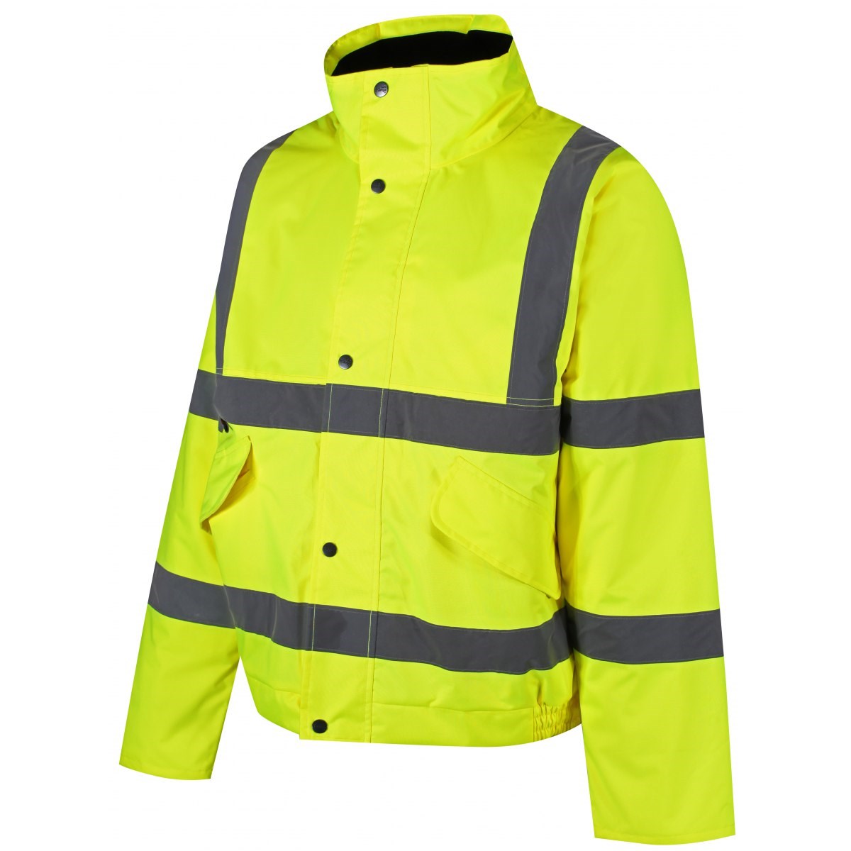 Traega TPS03  Hi Vis Visibility Safety Workwear 2 Tone Short Sleeve Polo Shirts