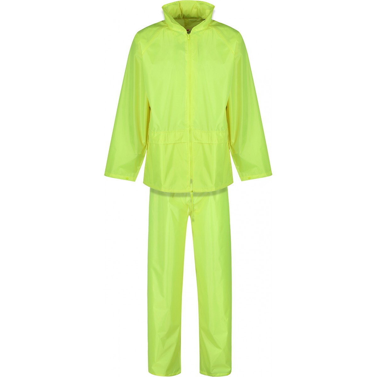 Supertouch Polyester PVC Rain Wear Rain Suit Jacket Trousers Set Lightweight New 