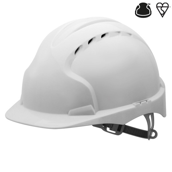 EVO2 Safety Helmet, Vented,  (AJF030-000-00)