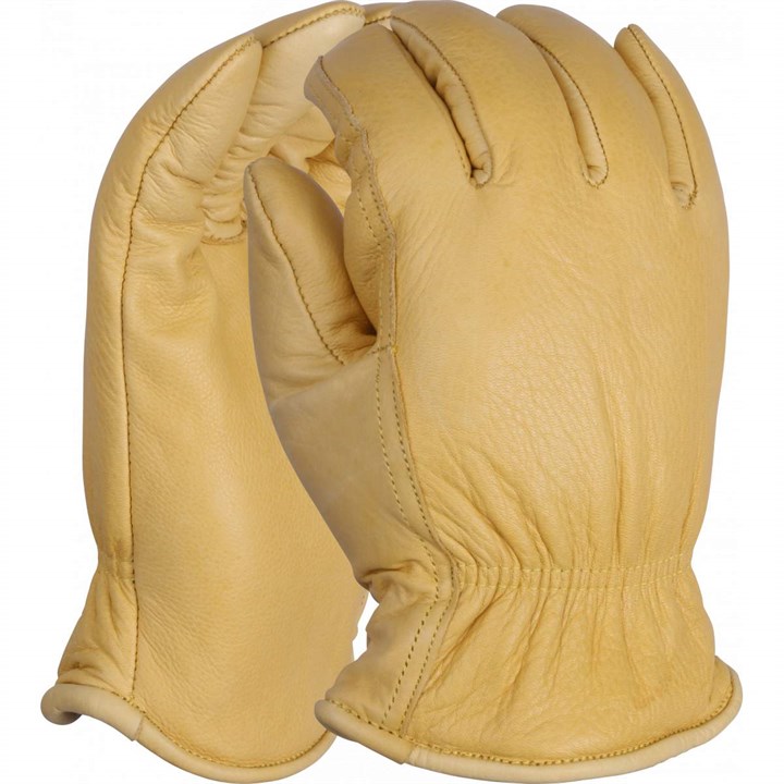 GLUD-2 - Premium Lined Cow Hide Leather Drivers Glove