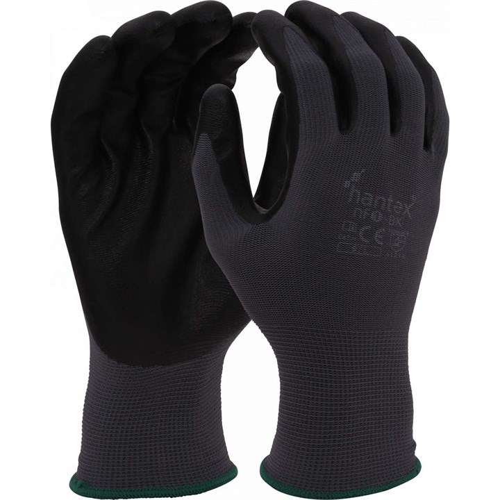 UCI Nitrilon-925W Nitrile Foam Palm Coated Gloves Grey/White 