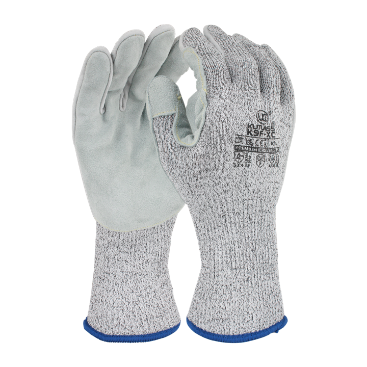 Kutlass® K9F-XC -Cut F Leather Faced Glove, 30cm