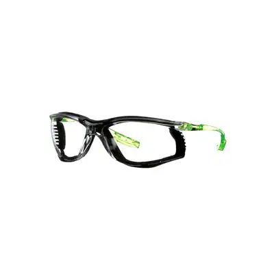 3M™ Solus™ CCS Safety Glasses, Lime, Clear Lens