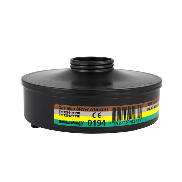Sundstrom SR597 A1BE2K1 Gas Filter (Single) - H02-7212