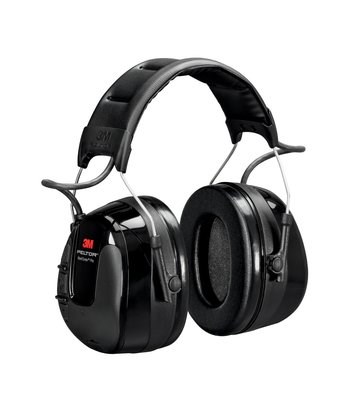 3M™ PELTOR™ WorkTunes® HRXS221A Pro AM/FM Radio Headset, 32 dB, Black, Headband