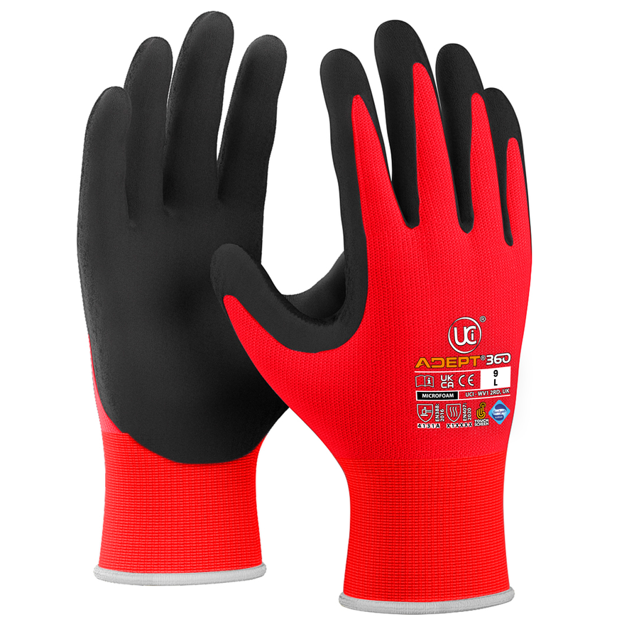 UCi Armanite Nitrile Coated Gloves A825 
