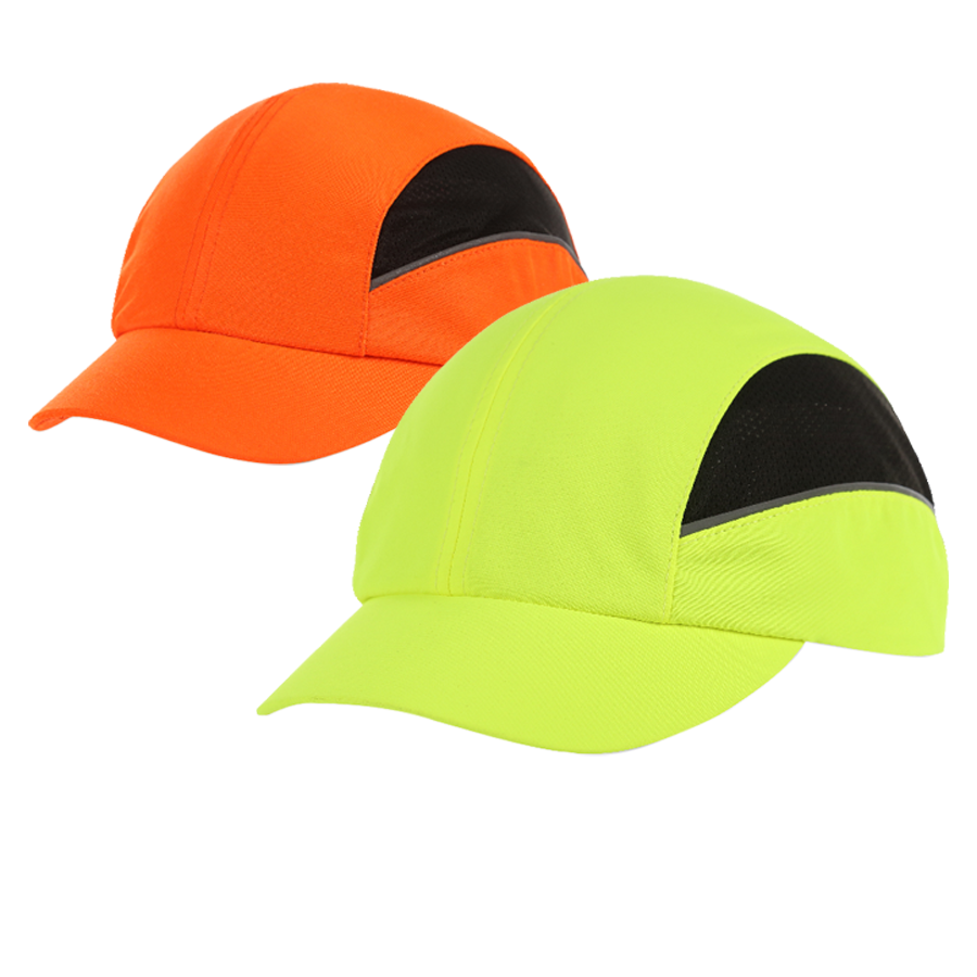 Portwest PS59 AirTech Protective HiVis Safety Bump Cap with Breathable Mesh Side 