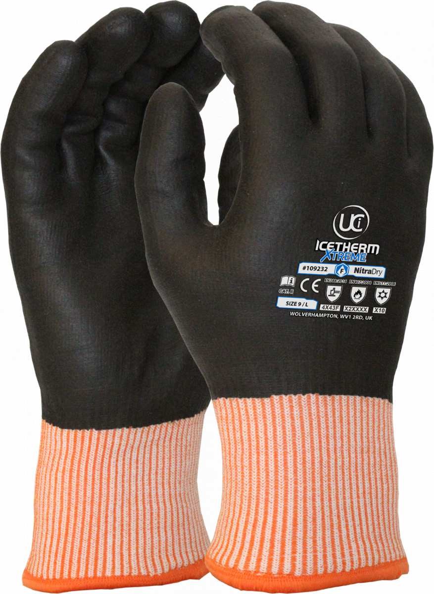 10 x UCI Kutlass® NF800 Nitrile Foam Coated Gloves EN388 4532 